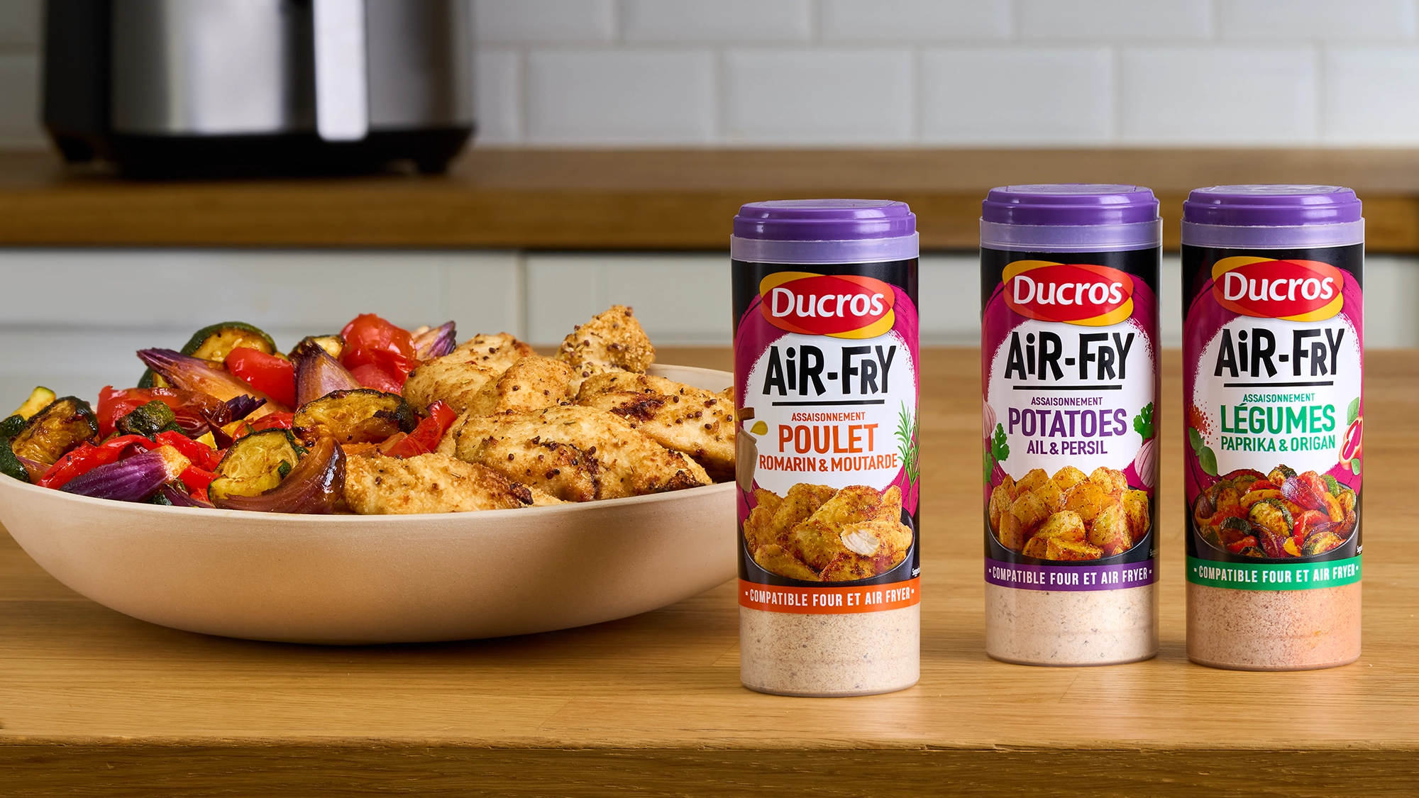 Révélez Les Saveurs à L’air-fryer !​