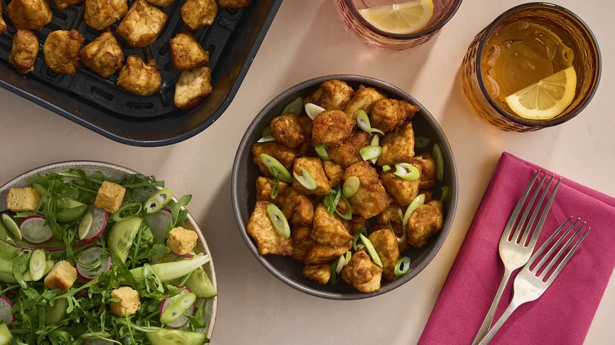 Blanc de poulet à l’air fryer