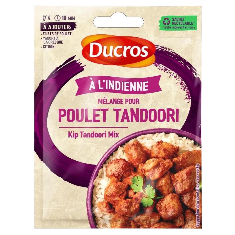 Mélange pour Poulet Tandoori à l'Indienne