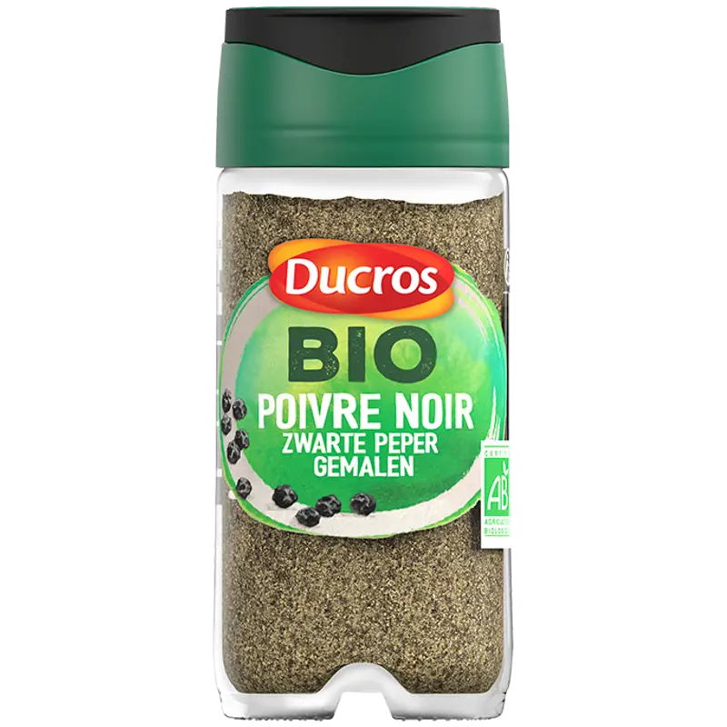 poivre noir moulu BIO