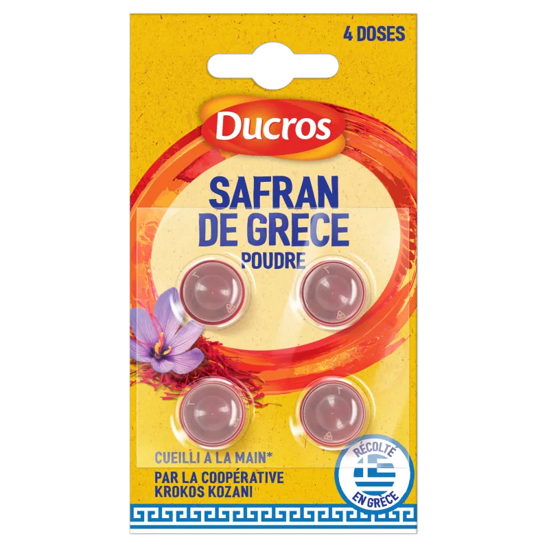 Safran de Grèce 4 doses