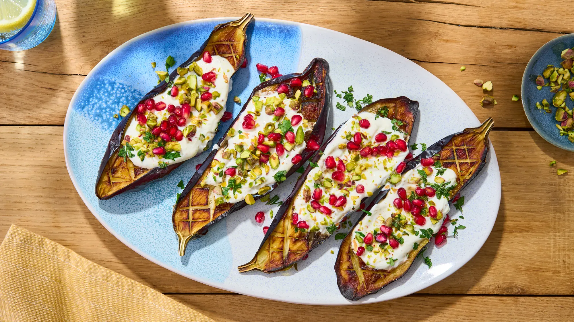 Aubergines rôties à l'Air Fryer