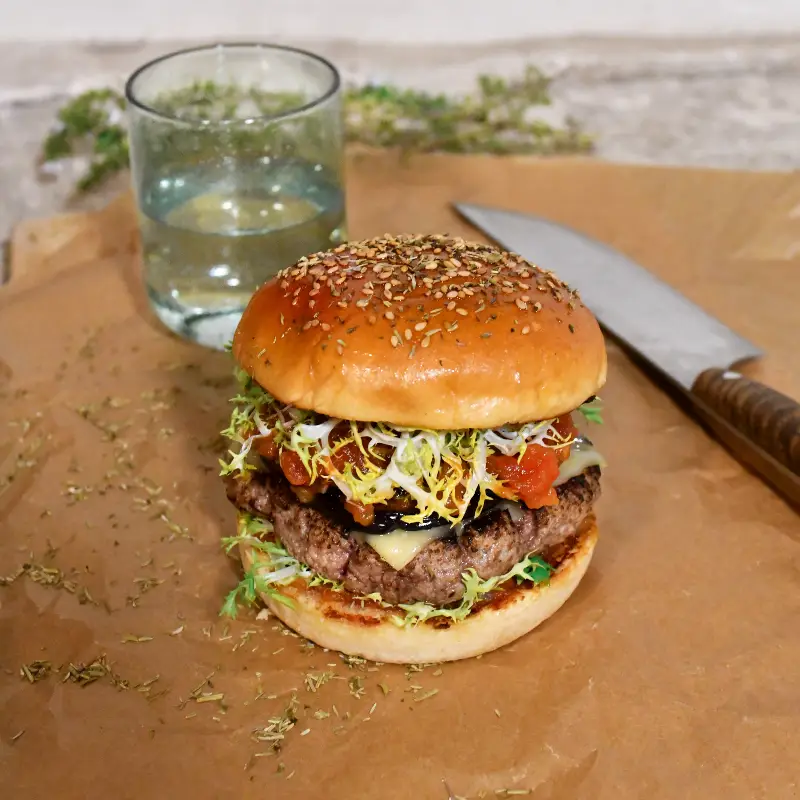 Burger provençal