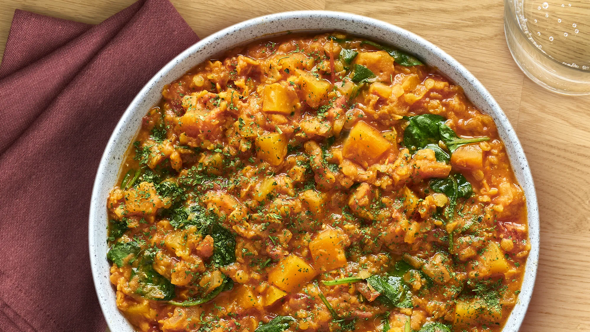 One pot dahl de lentilles