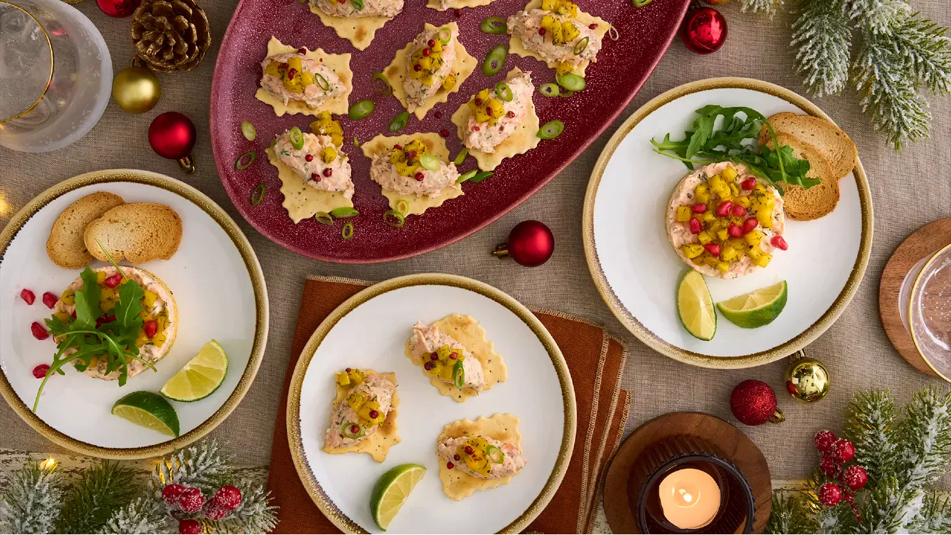 Rillettes de Saumon, façon cheesecake