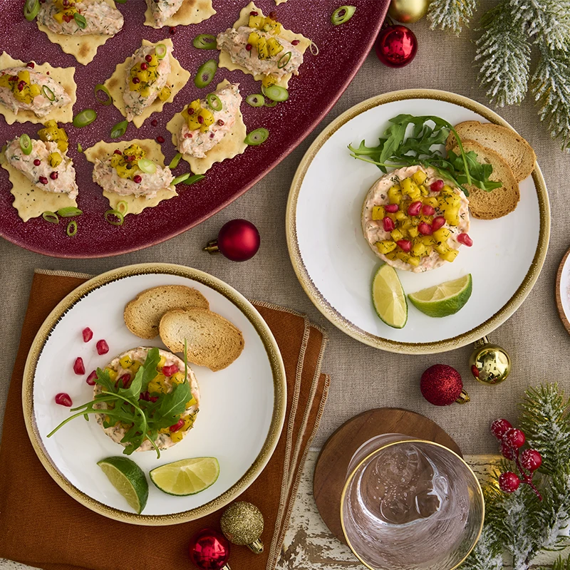 Rillettes de Saumon, façon cheesecake